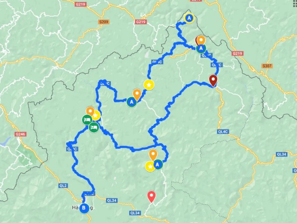 Ha Giang Loop is in and around Ha Giang province