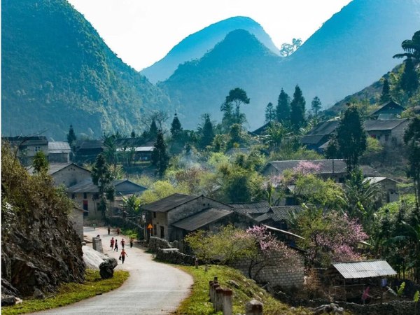 Pho Cao is a valley in the highlands of northwest Vietnam