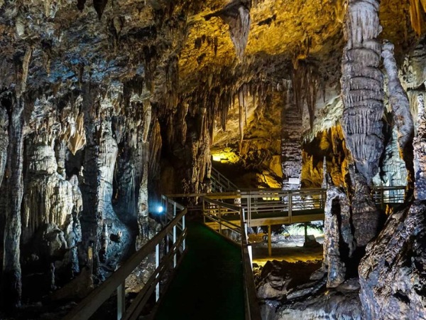 Only a section of the cave is open for visitors, so always follow the designated paths to avoid getting lost