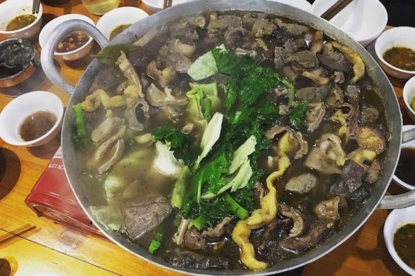 Special dishes only available at Khau Vai